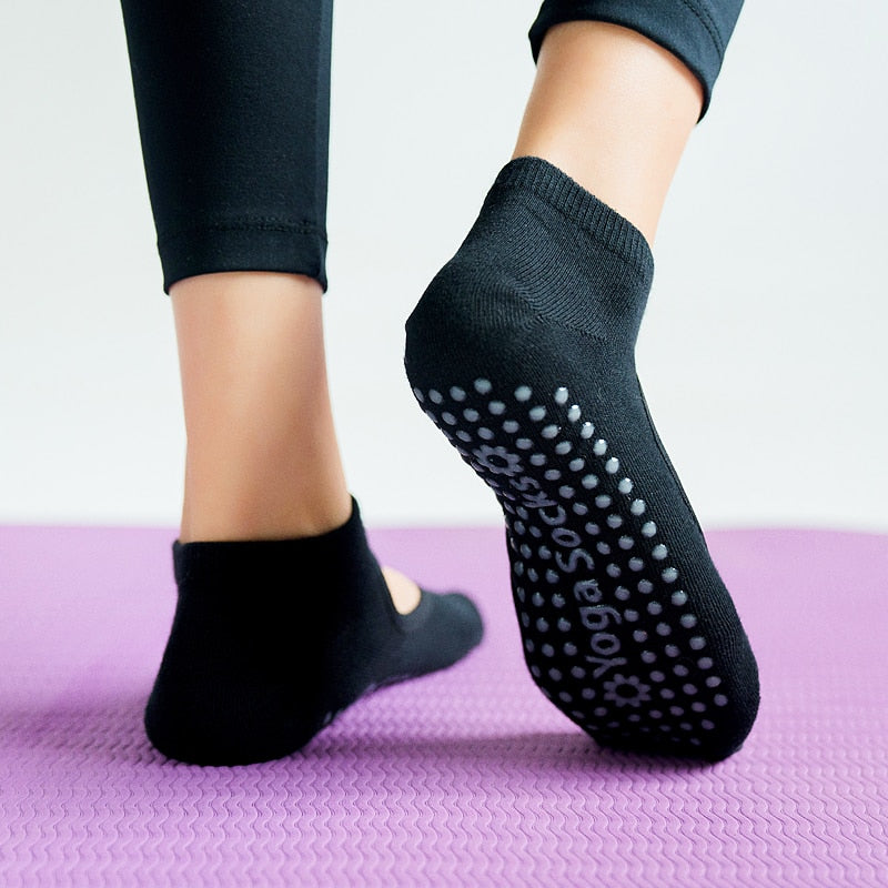 Women's Anti-Slip Breathable Pilates Yoga Socks