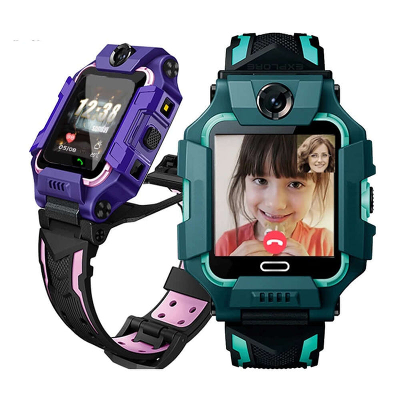 "Q19 Kids Smart Watch: Dual Camera, GPS, SOS, Voice Chat & More!"