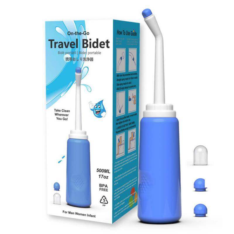 "Portable 500ML Bidet: Handheld Pregnancy & Travel Cleaner"