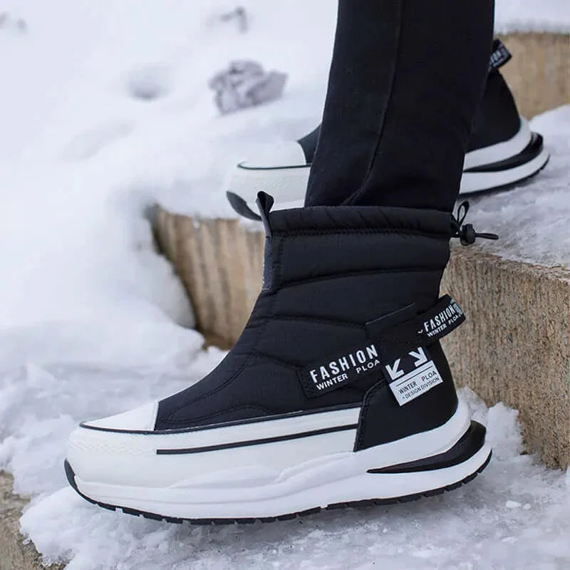 "2023 Winter Women's Snow Boots: Warm, Anti-Skid, Multi-Color"