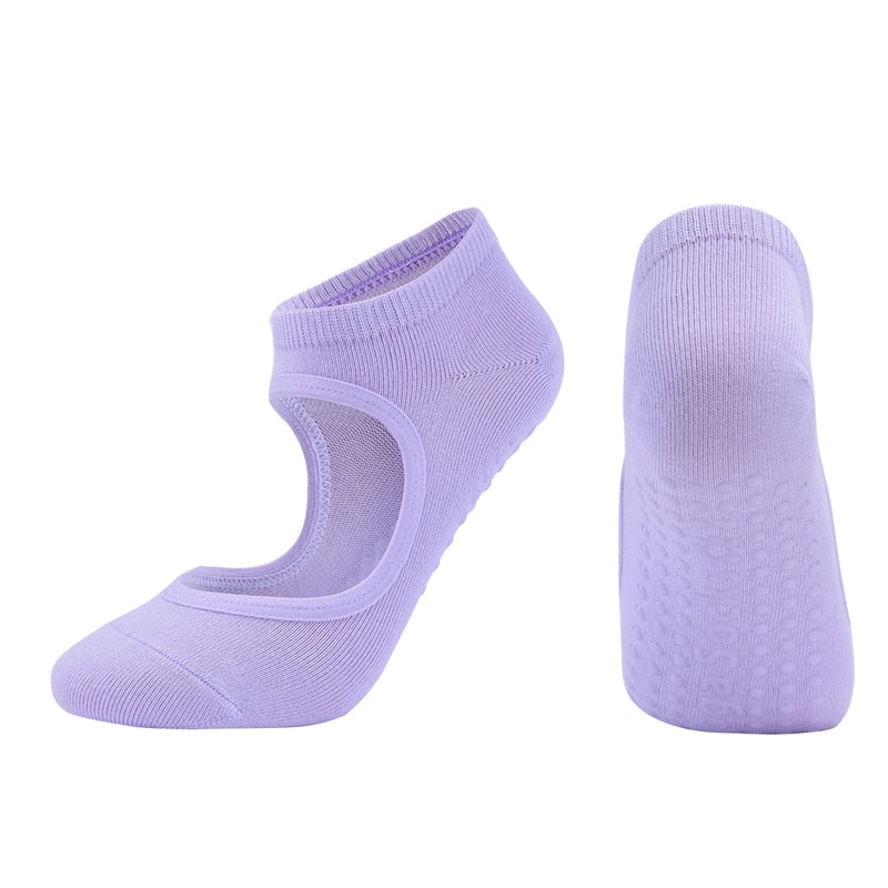 Women's Anti-Slip Breathable Pilates Yoga Socks