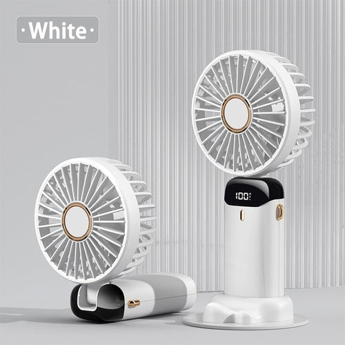 Wind Fan with Aromatherapy Diffuser; with Customizable Wind Modes