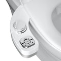 "Samodra Button Bidet: Non-Electric, Dual Nozzle, Self-Cleaning"