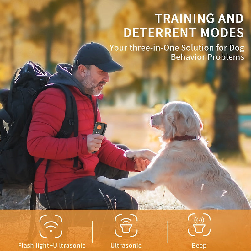 Advanced Ultrasonic Dog Repellent - Humane and Effective Training Tool