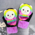 Winter Gloves Girls Christmas Gifts Kids Adults Gloves 5-15 Years Winter Warm