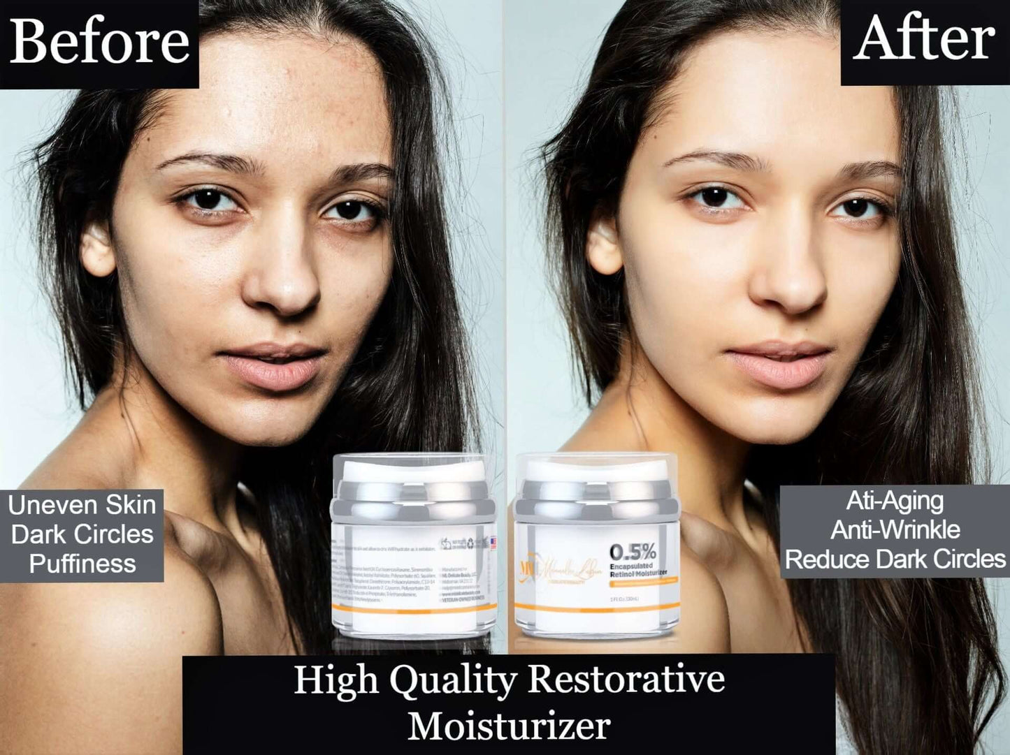 Retinol High Quality Moisturizer, Restorative Moisturizer | sell4lessllc