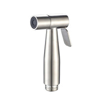 "Stainless Steel Handheld Bidet: Bathroom Hygiene Sprayer Set"