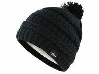 Fear0 NJ Warmest Plush Insulated Knit Pom Women Winter Beanie Hat