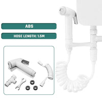 Portable ABS Bidet Sprayer Set, hand held, Portable, rechargeable bidet set