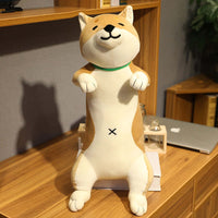 Shiba Inu Plush Toy, 60-120cm Long Animal Pillow