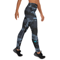 Women's All Day Comfort Yoga Coast Camo Full Length Leggings