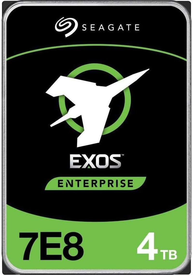 Exos 7E8 4TB Internal Hard Drive Enterprise HDD – 3.5 Inch 512N SATA 6Gb/S, 7200RPM, 256MB Cache – Frustration Free Packaging (ST4000NM000A)