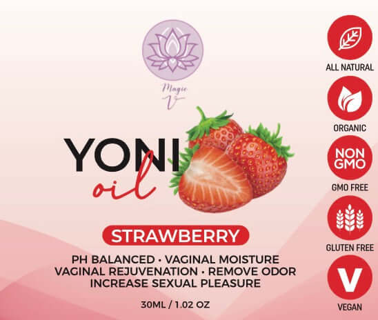 Magic v Yoni Oil Organic Feminine Vaginal Moisturizer