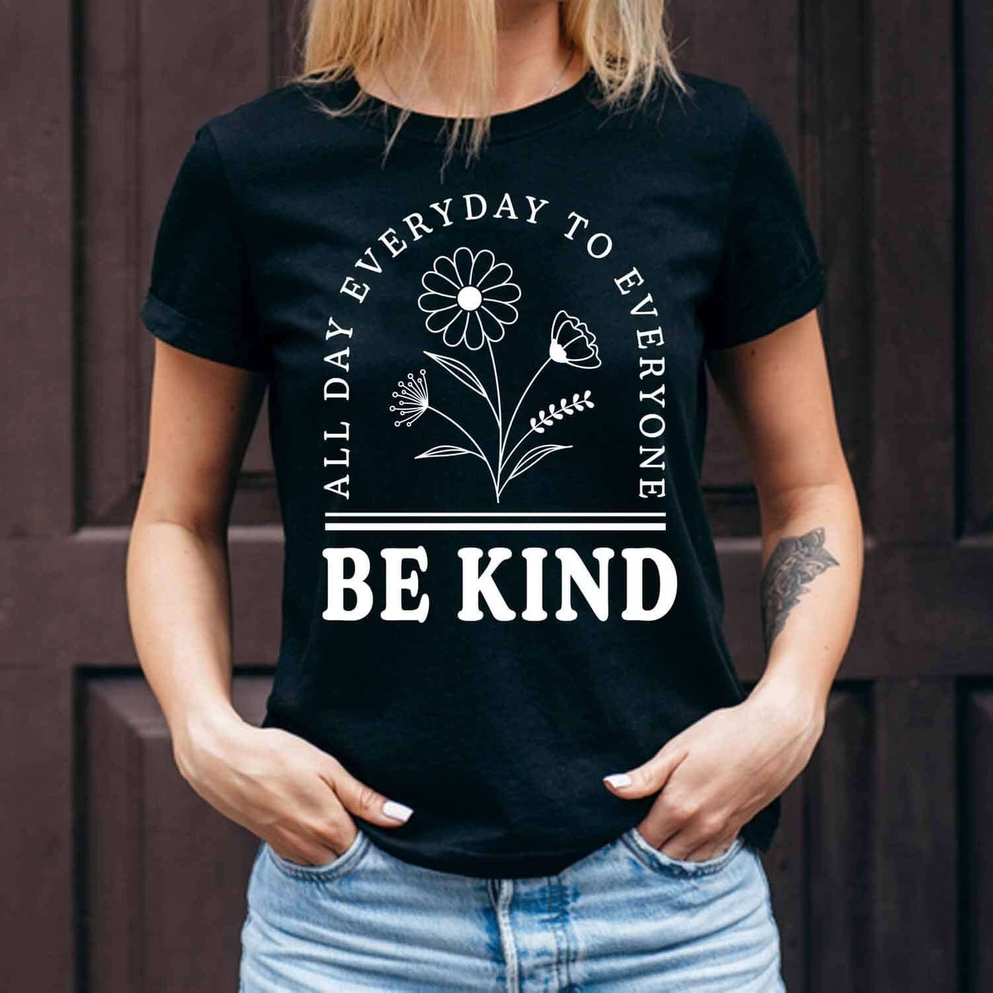 Be kind to yourself and to the world around you with our Be Kind T-Shirt!