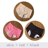 3pcs Leakproof Menstrual Panties for Women