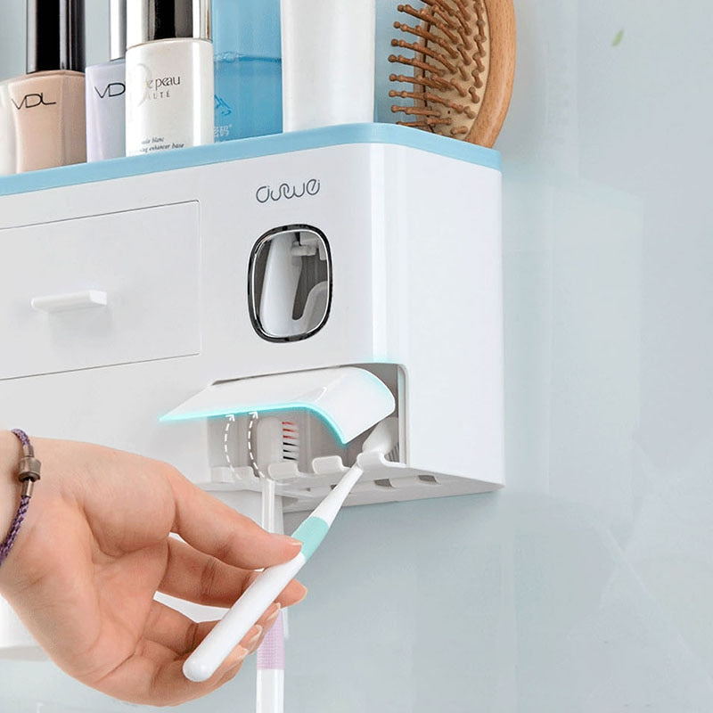 Toothbrush holder, Magnetic Toothbrush Holder