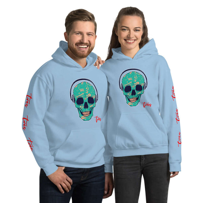 "DJ Skull" - Unisex Hoodie