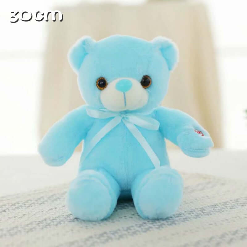 "Luminous LED Glowing Teddy Bear Plush Toy - Christmas Gift for Kids"