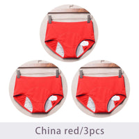 3pcs Leakproof Menstrual Panties for Women