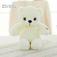 "Luminous LED Glowing Teddy Bear Plush Toy - Christmas Gift for Kids"