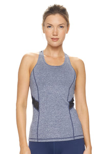 Airstretch™ Mesh Panel Racerback Tank