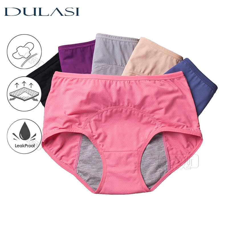 3pcs Leakproof Menstrual Panties for Women