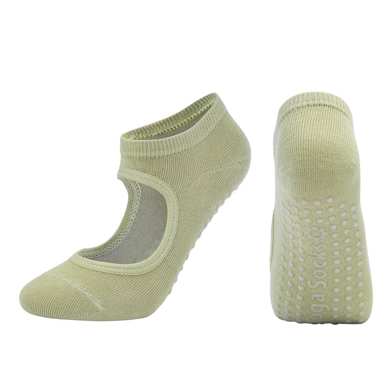 Women's Anti-Slip Breathable Pilates Yoga Socks