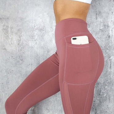 "SVOKOR High Waist Pocket Leggings for Women