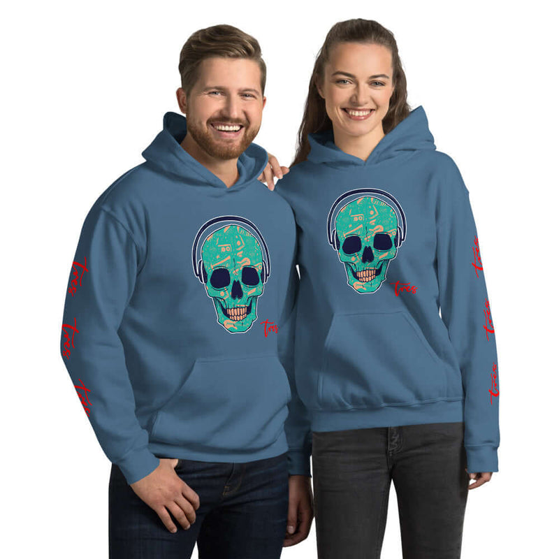 "DJ Skull" - Unisex Hoodie