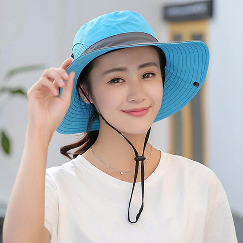 Ladies Summer Hat with Ponytail Hole Cooling Mesh Ponytail Hole Cap