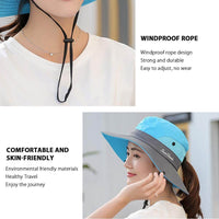 Ladies Summer Hat with Ponytail Hole Cooling Mesh Ponytail Hole Cap