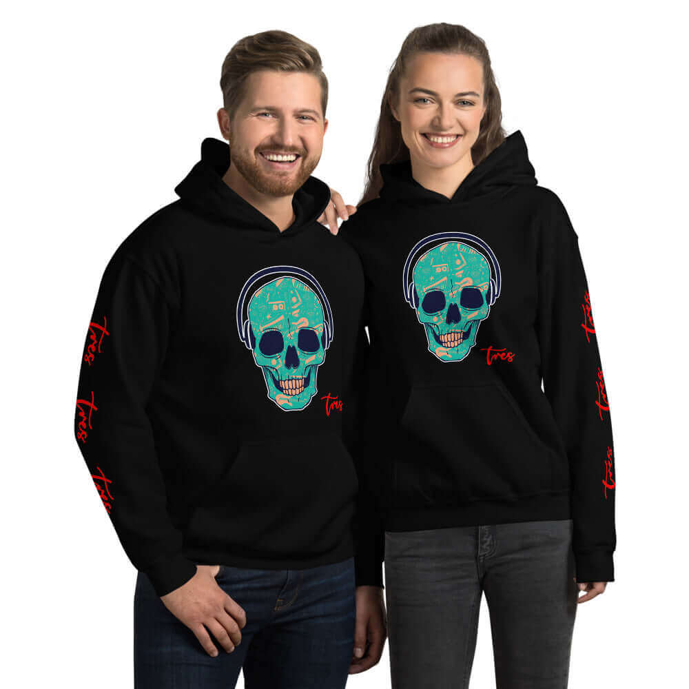 "DJ Skull" - Unisex Hoodie