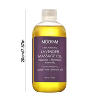 "Lavender Body Sculpting Oil: Relax, Tone, Massage, Enhance"