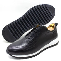 Luxury Mens Sneakers Genuine Leather Casual Shoes for Men