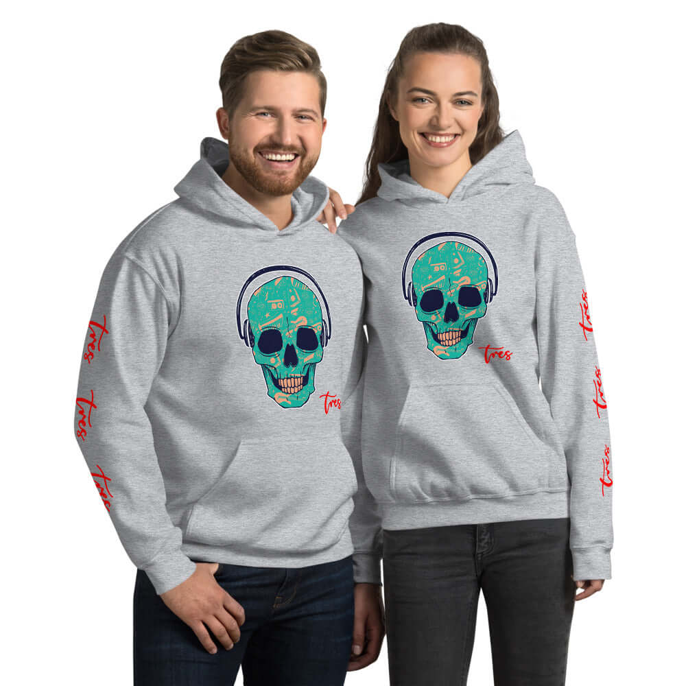 "DJ Skull" - Unisex Hoodie