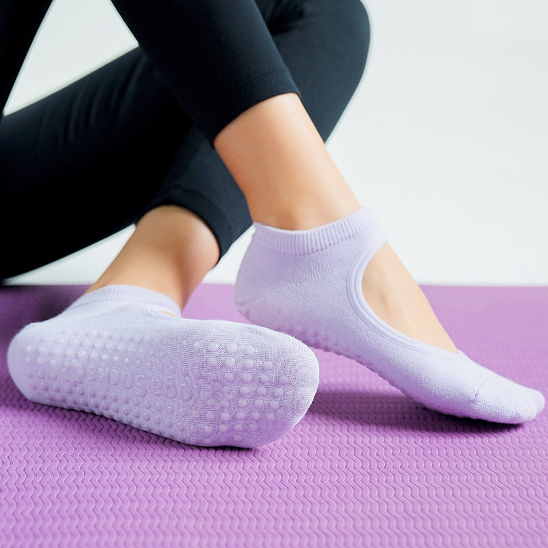 Women's Anti-Slip Breathable Pilates Yoga Socks