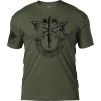 Design Army Distressed' Patriotic Men's T Shirt