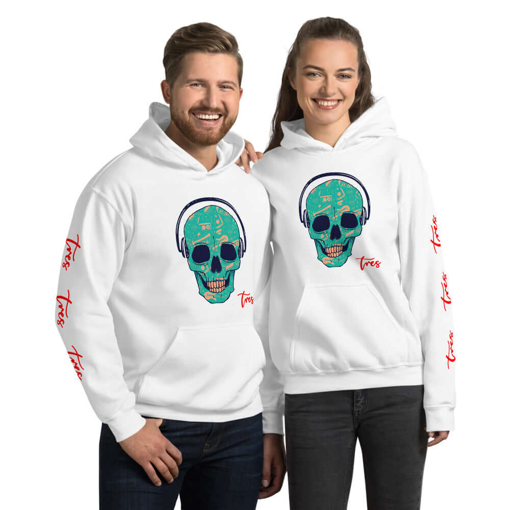 "DJ Skull" - Unisex Hoodie