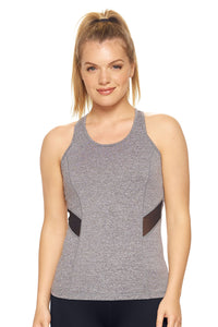 Airstretch™ Mesh Panel Racerback Tank