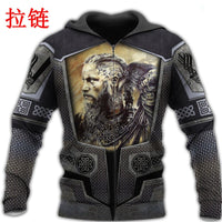 Animal Lion 3D Printed Men Hoodies Unisex Casual Pullover Zip Hoodie