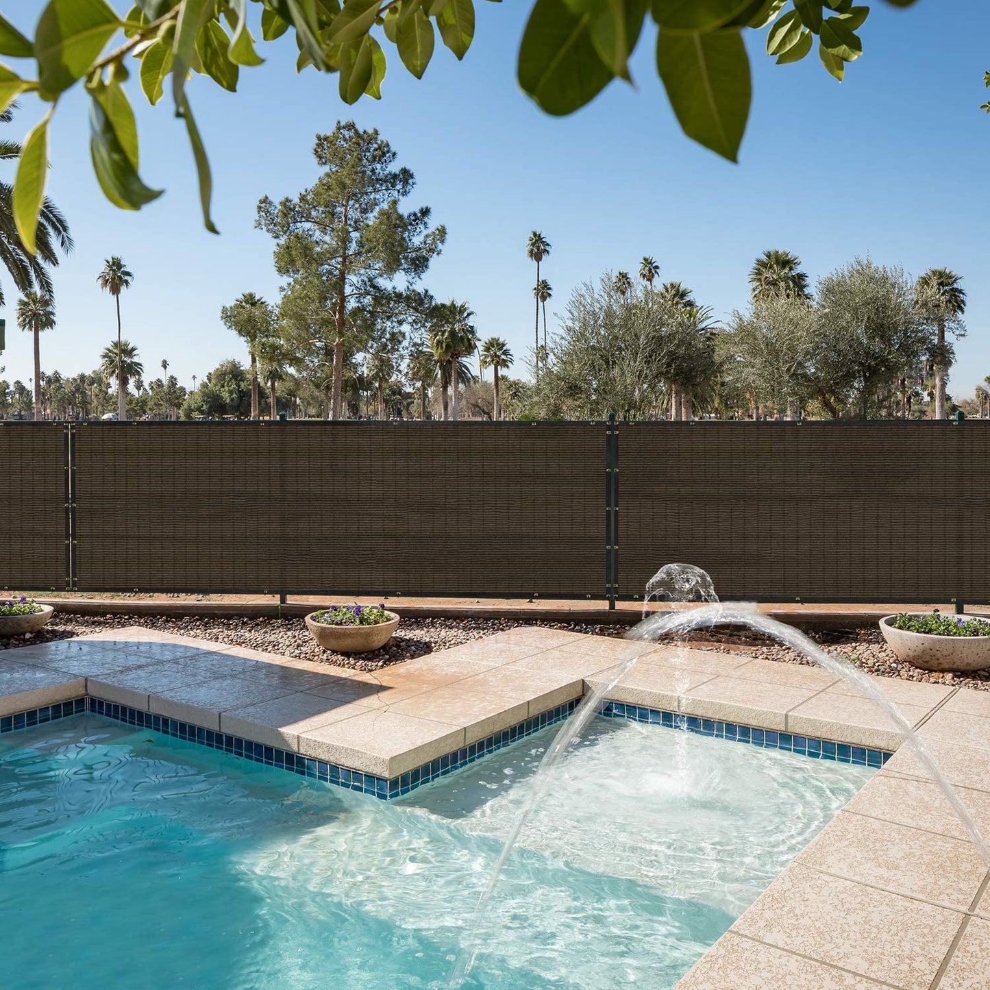 Shade Sail and Enclosure Net