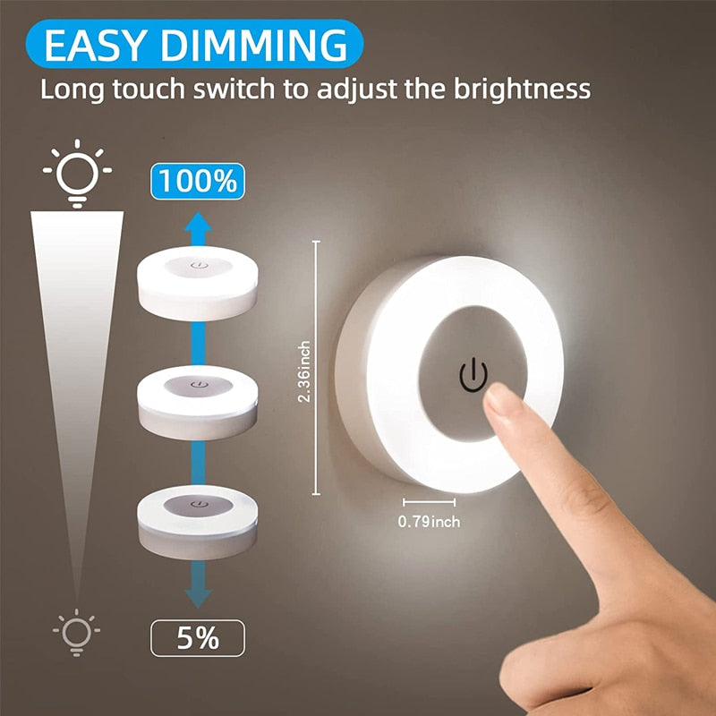 Upgrade Your Home with Our Versatile Led Touch Sensor Night Lights - Convenient and Sustainable Lighting for Any Room