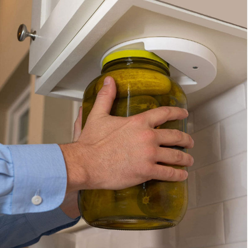 Opener Cuts Side - Effortlessly Open Jars and Cans - Upgrade Your Kitchen Game