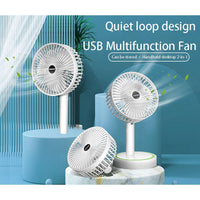 Portable USB Mini Charging Fan