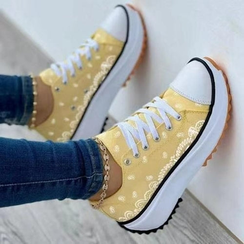 Fashion Women's Sneakers - Step Up Your Style with Comfortable Footwear