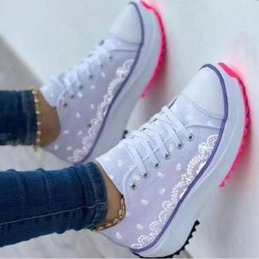 Fashion Women's Sneakers - Step Up Your Style with Comfortable Footwear