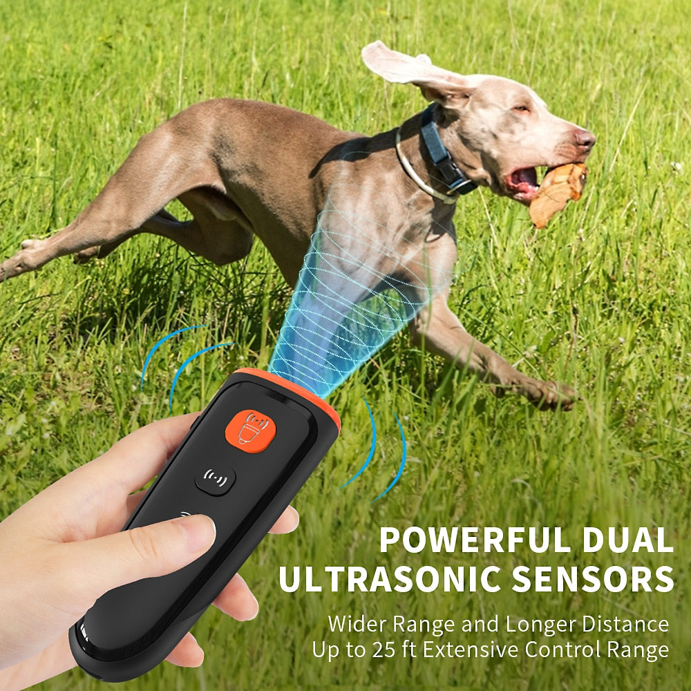 Advanced Ultrasonic Dog Repellent - Humane and Effective Training Tool