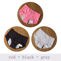 3pcs Leakproof Menstrual Panties for Women