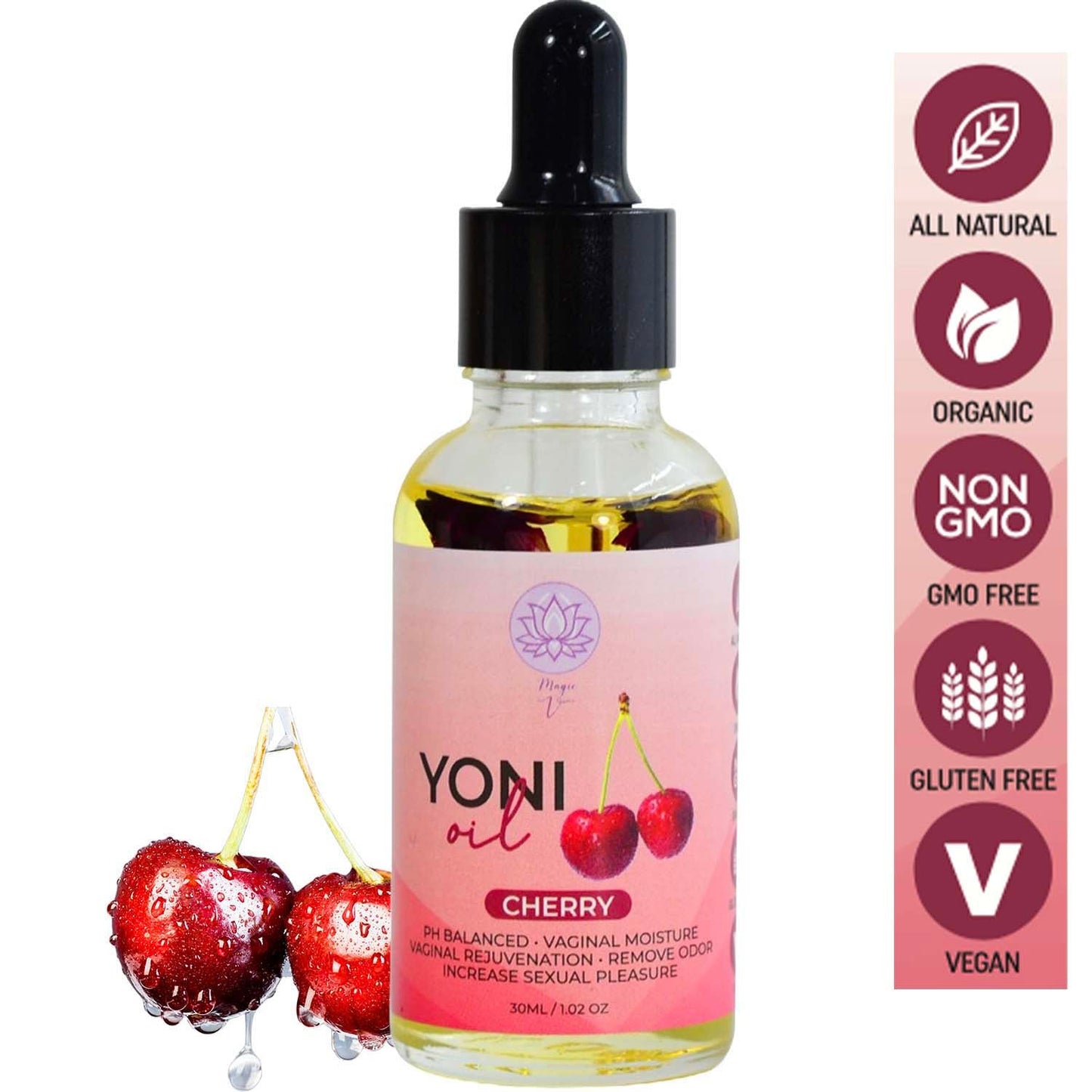 Magic v Yoni Oil Organic Feminine Vaginal Moisturizer