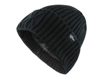 Warmest Watch Cap Black Plush Insulated Tactical Beanie Hat